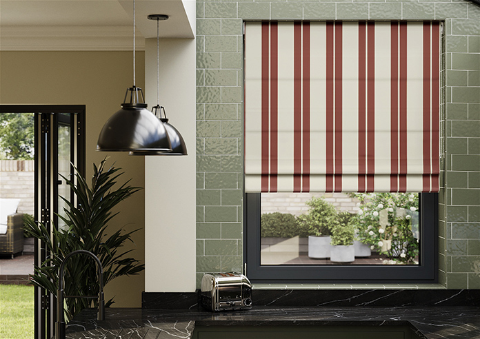 The British Stripe Co. Edward, Highlands No.2 - Twist&Fit Roman Blind - Image 3